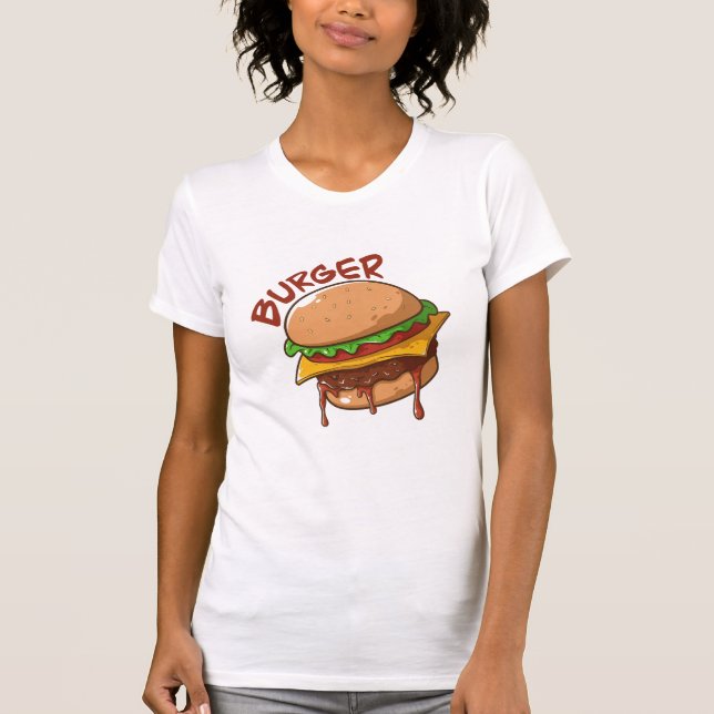 Camiseta Amantes de Burger (Frente)