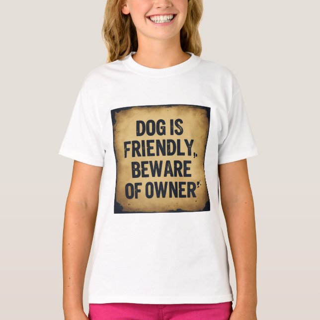 Camiseta Amantes de cães  (Frente)
