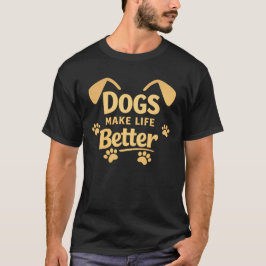 CAMISETA AMANTES DE CÃES