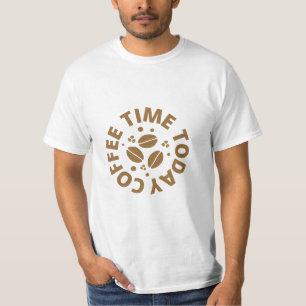 Camiseta Amantes De Café E Camada De Vida Do Café