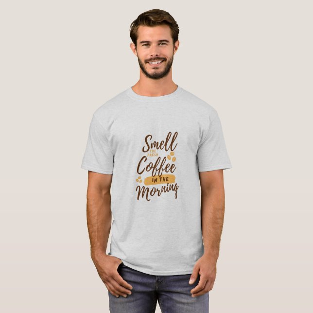 Camiseta Amantes De Café Todos Os Dias (Frente Completa)