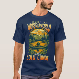 Camiseta Amantes de Canoagem Solo