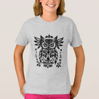 Amantes de Coruja Rustico Bosques Preto Branco Boê