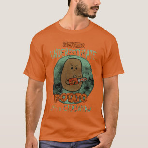 Camiseta Amantes de filmes de terror com motosserra de bata