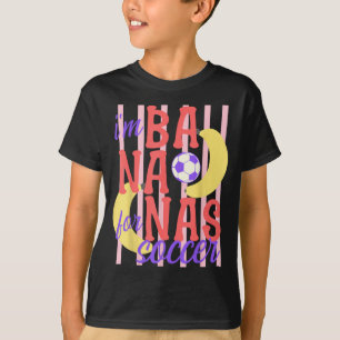 Camiseta Amantes de Futebol de Banana Piada de Bananas Engr