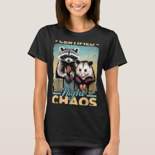 Camiseta Amantes de Gambá e Guaxinim