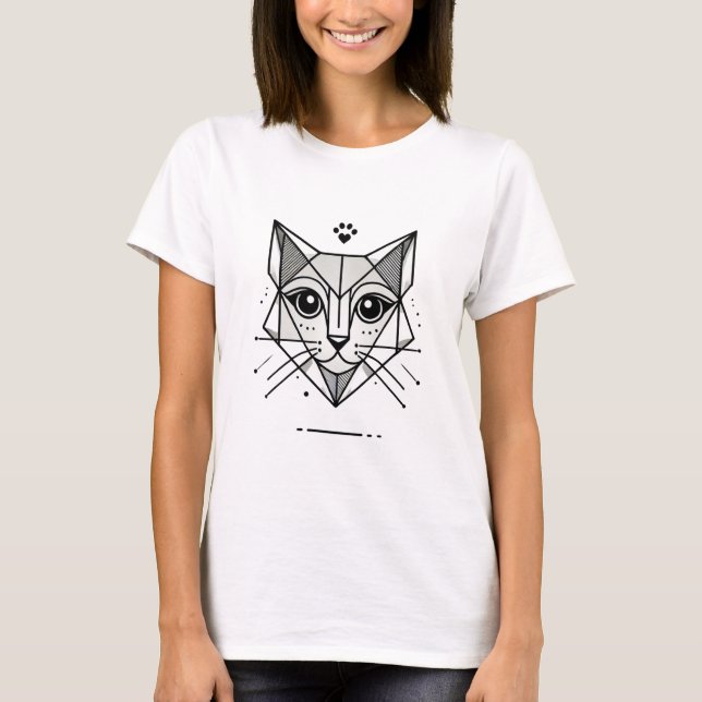 Camiseta amantes de gatos (Frente)
