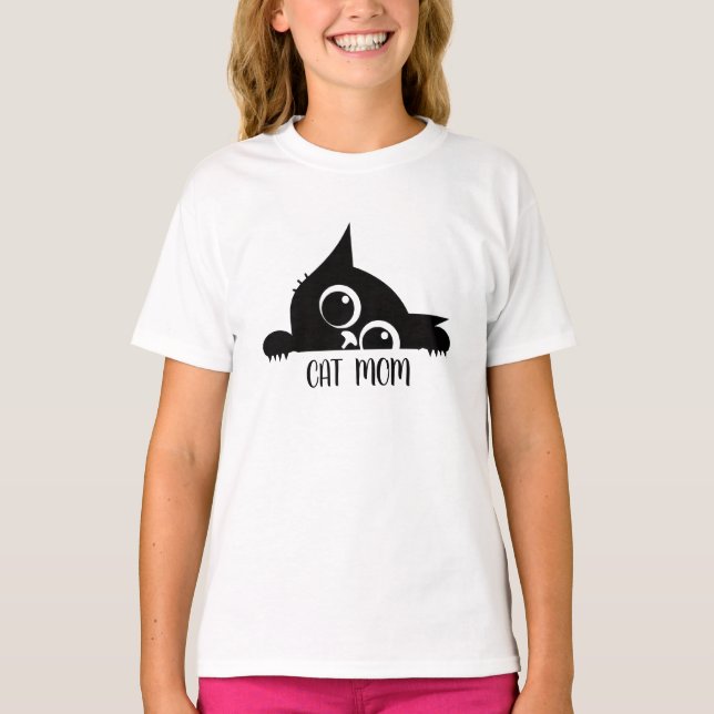 Camiseta Amantes de gatos projetam (Frente)