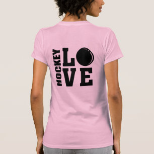 Camiseta Amantes de Hóquei em Campo, Pentes de Hóquei Cruza