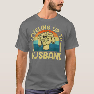Camiseta Amantes de jogos de vídeo do Noivado Mens
