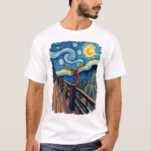 Camiseta Amantes de Libélula Libélula Artística