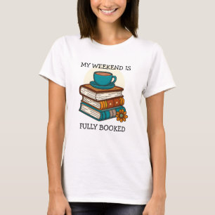 Camiseta Amantes de Livros Totalmente Reservados no Fim de