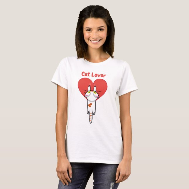 Camiseta Amantes de los gatitos (Frente Completa)