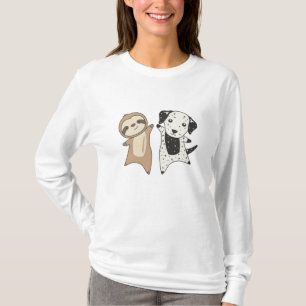 Camiseta Amantes de os animais De Cachorro Dalmacianos Para