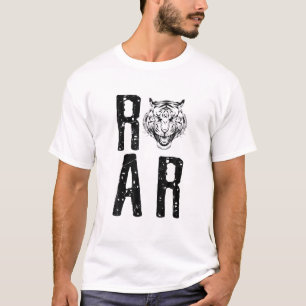 Camiseta Amantes de os animais de Tigre Raiz de Tigre legal