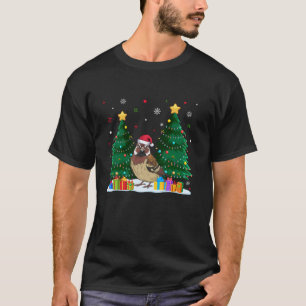 Camiseta Amantes de os animais Engraçados Disparam Santa Ha