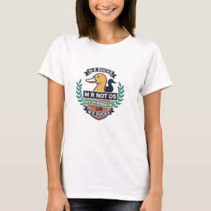 Camiseta Amantes de patos rabugentos Bold M R Ducks humor d