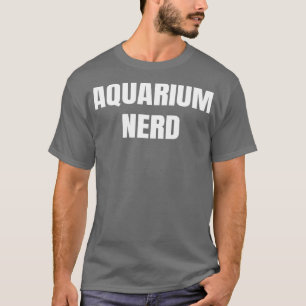 Camiseta Amantes de peixes engraçados de Nerd de aquário