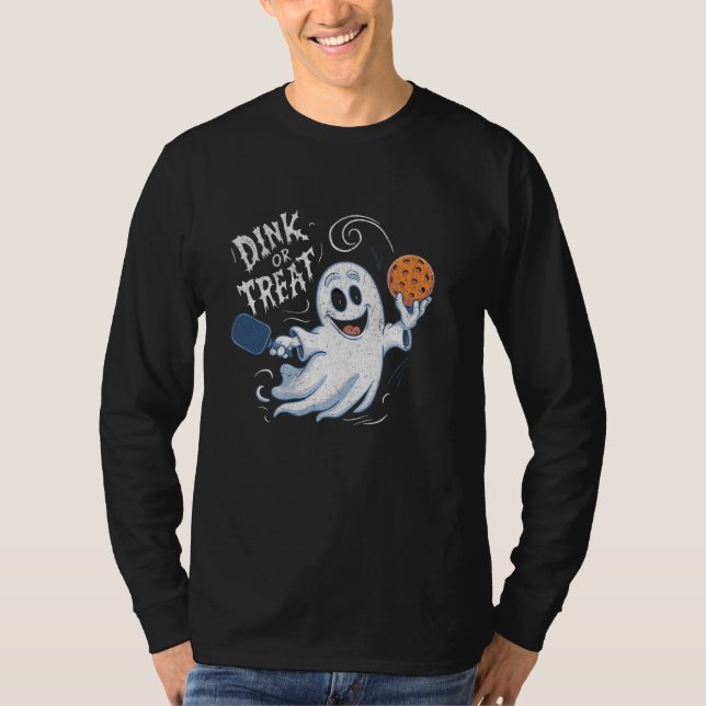 CAMISETA AMANTES DE PICKLEBALL DO CUSTO DO DINK OU DO TRATA (Frente)