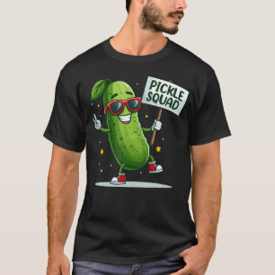 Camiseta Amantes de Picles Mulheres Homens Crianças - Esqua