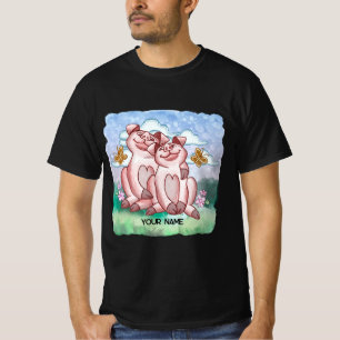 Camiseta Amantes de Porcos  