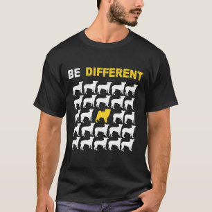 Camiseta Amantes de Pug - Seja Diferente - Presente Doce Pa