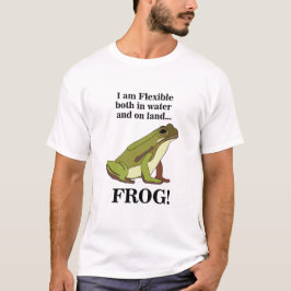 Camiseta Amantes de Rãs Engraçados
