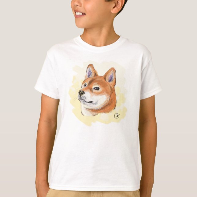 Camiseta Amantes de Shiba Inu (Frente)