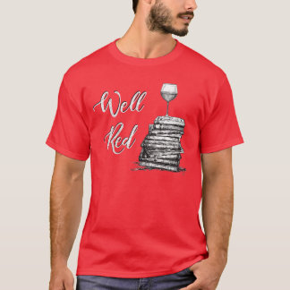Camiseta Amantes de Vinho Feminino BEM VERMELHO Clube de Le