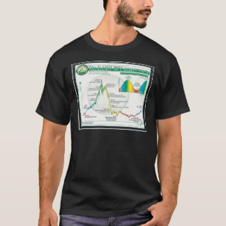 Camiseta amantes de wallstreet Psicologia da parede do cicl