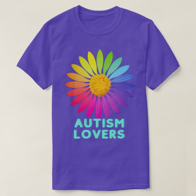 Camiseta Amantes do Autismo (Frente do Design)