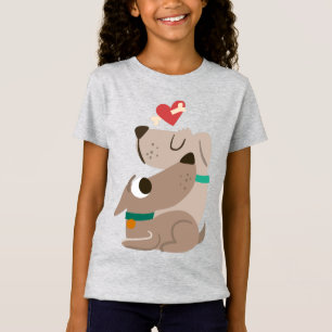 Camiseta amantes do cão