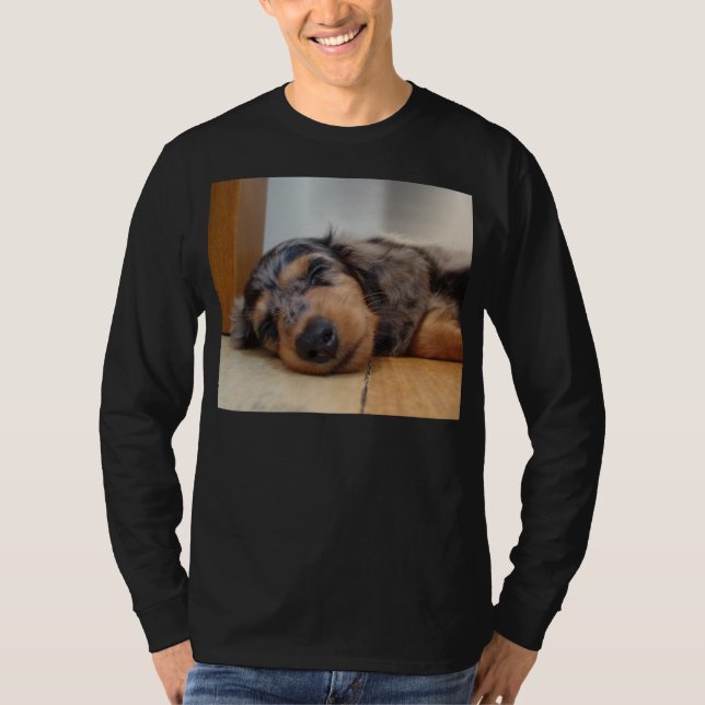 Camiseta Amantes do Dachshund (Frente)