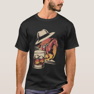Camiseta Amantes do Dia de Corrida de Cavalos