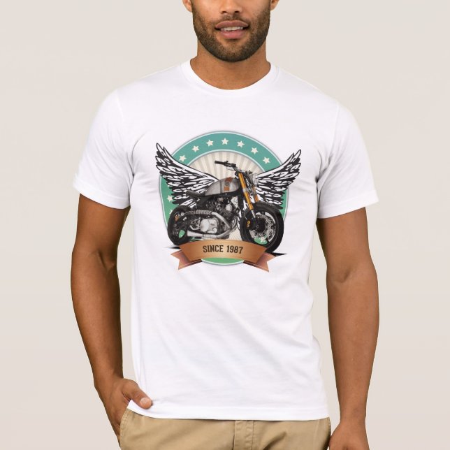 Camiseta Amantes do velomotor (Frente)