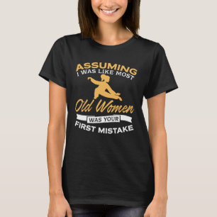 Camiseta Amantes engraçados do qui das mulheres adultas TA