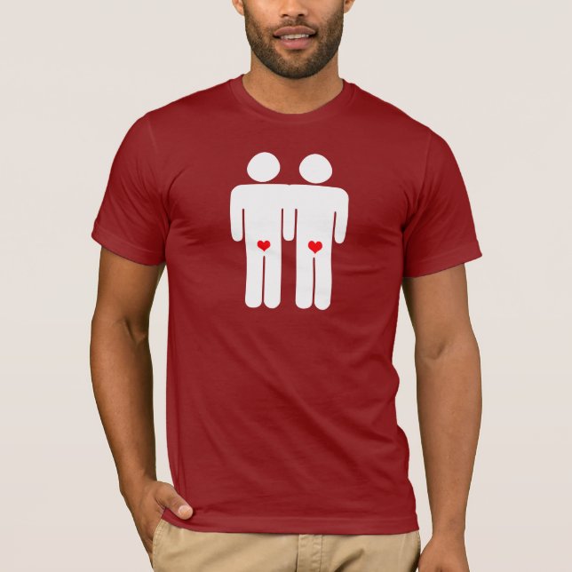 Camiseta Amantes Gays (Frente)