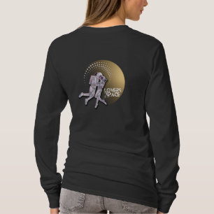 Camiseta Amantes no espaço
