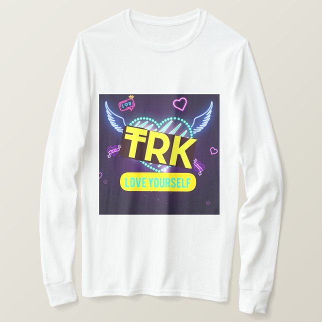 CAMISETA AMAR A SI MESMO T.R.K TEES (Frente do Design)