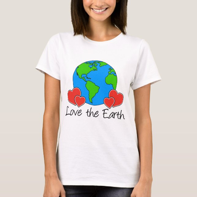 Camiseta Amar a Terra (Frente)