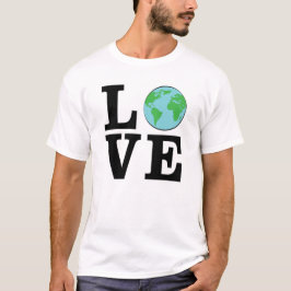 Camiseta Amar a Terra - Ativismo