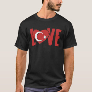 Camiseta Amar a Turquia Ancara Istambul Türkiye Orud Turcos