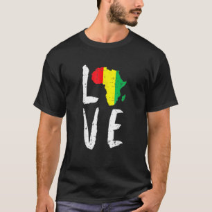 Camiseta Amar África História Negra Mês África American