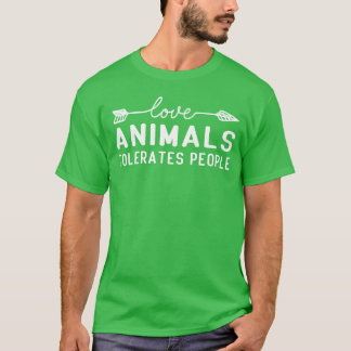 Camiseta AMAR ANIMAISALGUMAS PESSOAS AMAM ANIMAIS retro