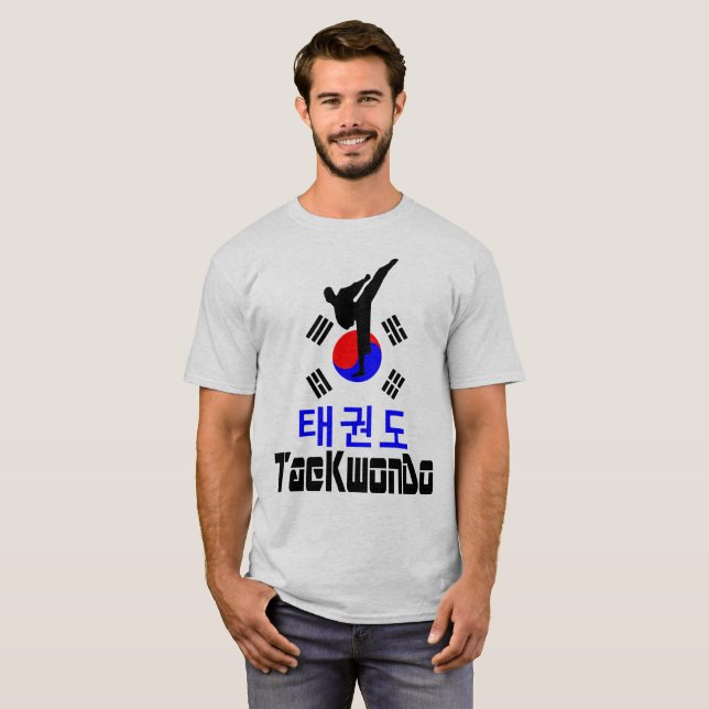 Camiseta ▪ ☯ ✔ Amar Arte Marcial Coreana TaeKwonDo (Frente Completa)