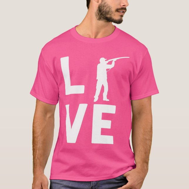 Camiseta Amar Caça Fotografar (Frente)