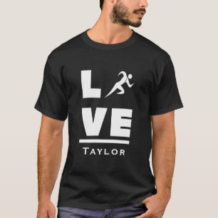Camiseta Amar e Viver Atletismo Pista e Campo Fã de Esporte