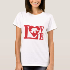 Camiseta Amar-Elefantes