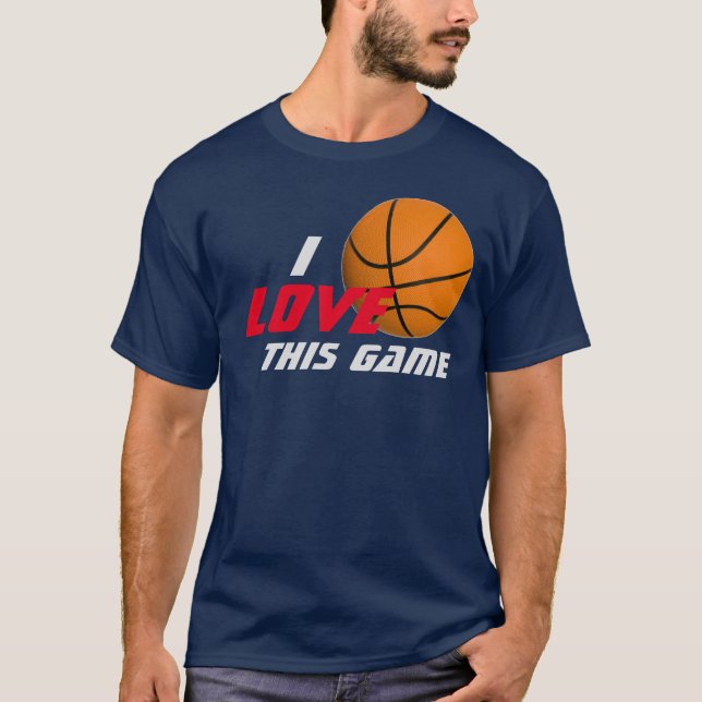 Camiseta Amar Esta Arte De Pop De Basquete (Frente)