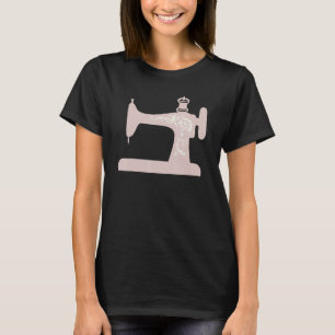 Camiseta Amar Máquinas De Costura De Vintagem, Escadas De E